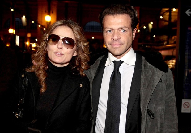 Geri Halliwell and Fabrizio Politi 