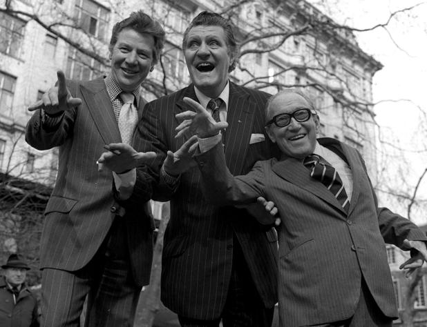 Max Bygraves, Tommy Cooper and Arthur Askey 