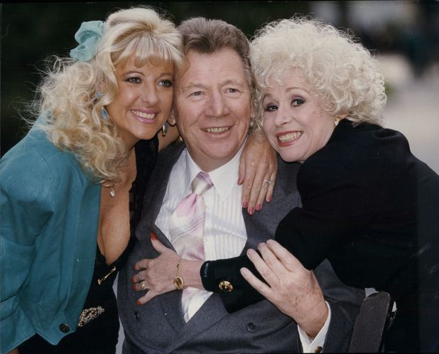 Max Bygraves, Barbara Windsor and Ellie Lane.