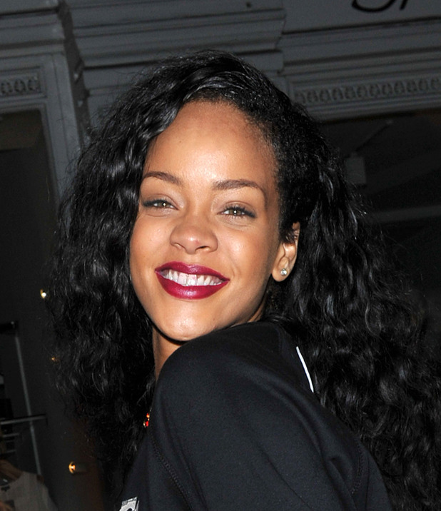 Rihanna plays
leaves the Rose Club in the early hours
London, England - 31.08.12
Credit: (Mandatory): WENN.com