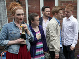 At Katy's birthday party, Gary notices Katy drinking and suggests to Chesney that she should stop. Chesney becomes annoyed and an argument erupts