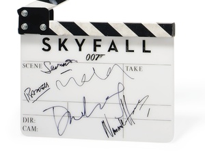James Bond Skyfall Clapperboard
