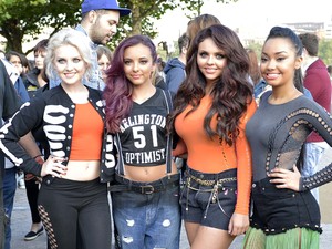 Little Mix, perform live on the Southbank