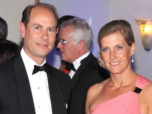 Royals Prince Edward and The Countess of Wessex at The Paralympic Ball, held at the Grosvenor House in London