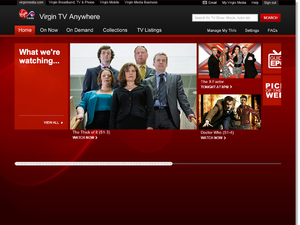 Virgin Media TV Anywhere service