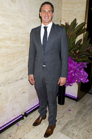 Ryan Lochte, Brian Atwood Flagship Store Launch Party