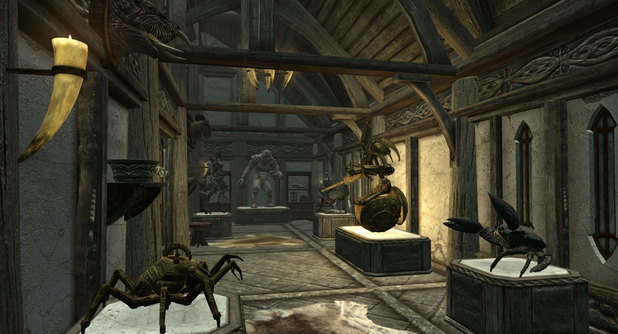 Trophy room