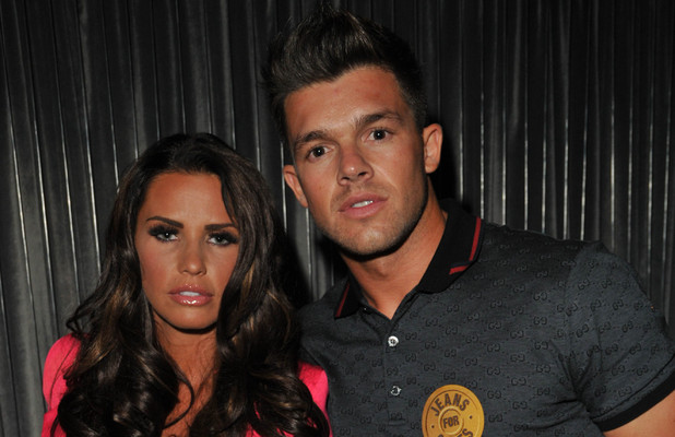 Katie Price and Leandro Penna, Jeans for Genes 2012 launch