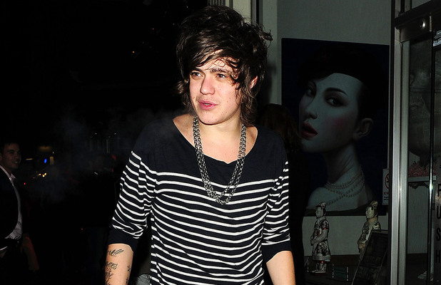 Frankie Cocozza of X Factor at McDonald's restaurant
London, England - 20.10.11
Mandatory Credit: Zibi/WENN.com