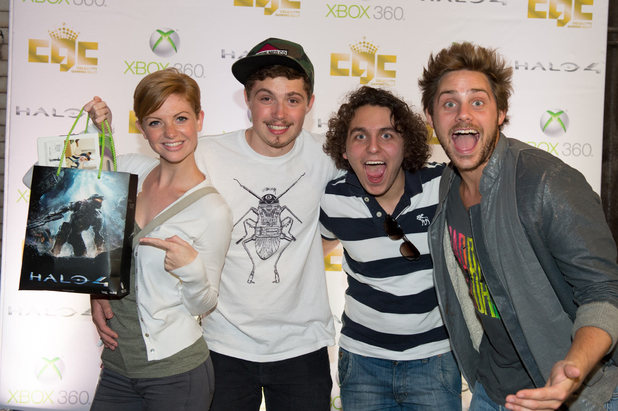 Lucy Dixon, Laurie Duncan, Ashley Margolis and James Atherton
