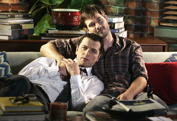 Brothers and Sisters: Matthew Rhys and Luke McFarlane in 'Tug of War' Season 3.
