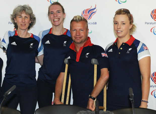 Lee Pearson, Sophie Wells, Deborah Criddle, Sophie Christiansen