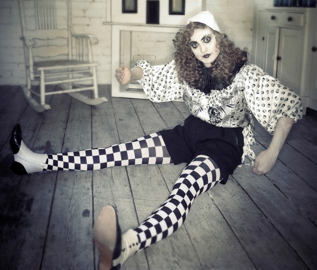 Letitia as a doll on Britain & Ireland's Next Top Model