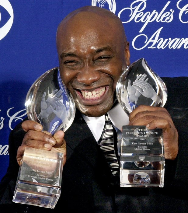 Michael Clarke Duncan at the People's Choice Awards in 2001.