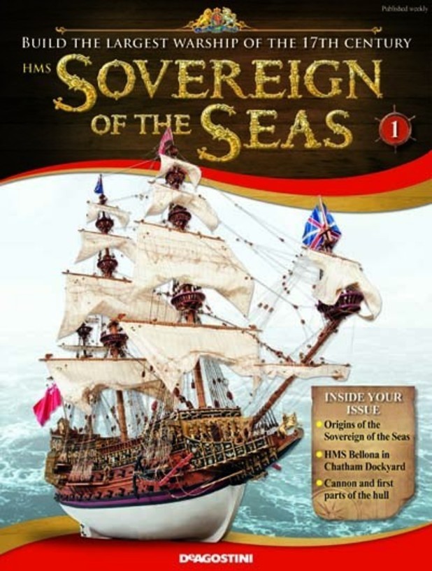 HMS Sovereign of the Seas magazine