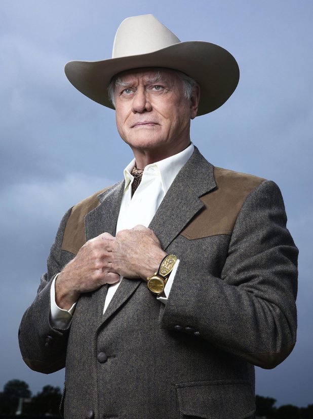 Larry Hagman as JR Ewing in Dallas