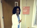 Photo taken from jerrikahinton.com of the actress appearing in 'Grey's Anatomy'