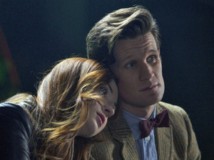 Doctor Who S07E04 - 'The Power of Three': Amy Pond (KAREN GILLAN), The Doctor (MATT SMITH)