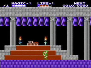 'Zelda II: The Adventures of Link' screenshot