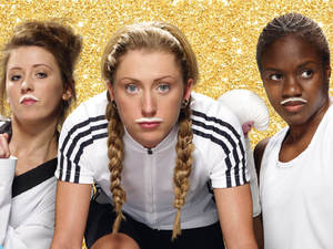 Nicola Adams, Laura Trott and Jade Jones in the latest 'Make Milk Mine' campaign