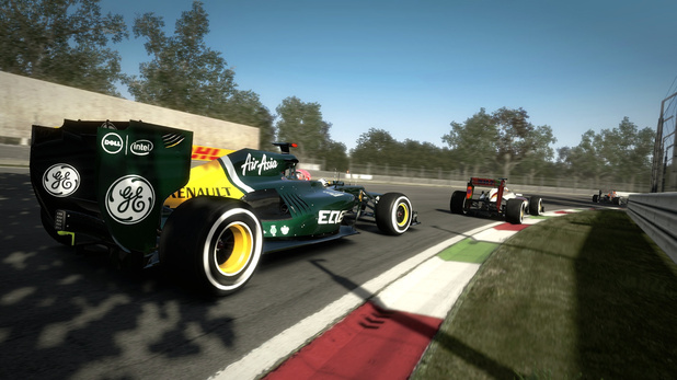 'F1 2012' Monza circuit screenshots