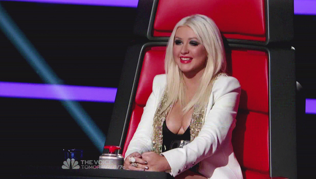 Christina Aguilera
NBC's 'The Voice' Season 3, Episode 2
Blind Auditions: The coaches continue to select vocalists for their teams
USA - 11.09.12
Supplied by WENN.comWENN does not claim any ownership including but not limited to Copyright or License in the attached material. Any downloading fees charged by WENN are for WENN's services only, and do not, nor are they intended to, convey to the user any ownership of Copyright or License in the material. By publishing this material you expressly agree to indemnify and to hold WENN and its directors, shareholders and employees harmless from any loss, claims, damages, demands, expenses (including legal fees), or any causes of action or allegation against WENN arising out of or connected in any way with publication of the material.