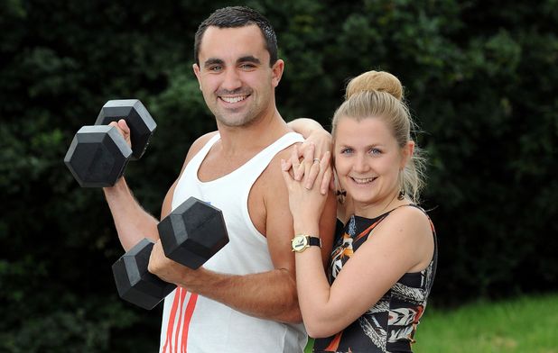 Ryan Buckman with his girlfriend Kimberly