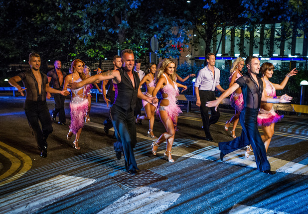 Strictly Come Dancing 2012 launch show: Pro Dancers