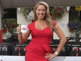Claire Sweeney held a coffee morning in London to encourage the UK to Wake up and Smell the Coffee and register for Kenco and Macmillan's World's Biggest Coffee Morning - held Friday 28th September.