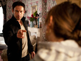 Carl lays down the law to Mercedes.