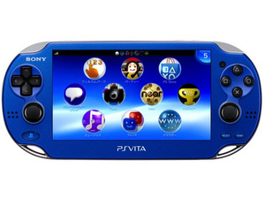 The Sapphire Blue PlayStation Vita