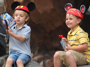 Britney spears's children Jayden james and Sean Preston 