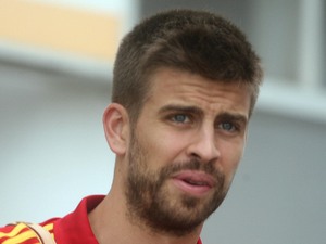 Gerard Pique, August 2012 (PA green label)