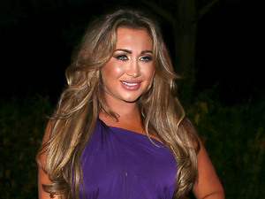 Lauren Goodger arrives at her 25th Birthday Party at Mooro's Restaurant in Chigwell