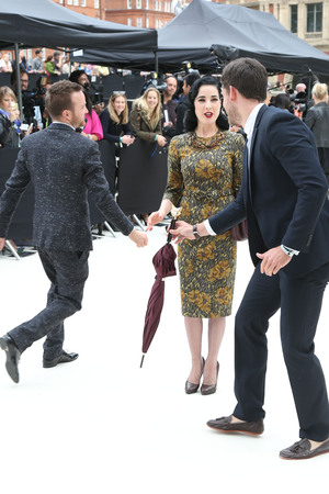 Dita Von Teese
London Fashion Week Spring/Summer 2013 - Burberry - Arrivals
London