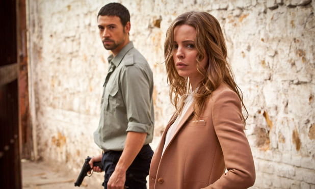 Melissa George as Sam Hunter in 'Hunted'