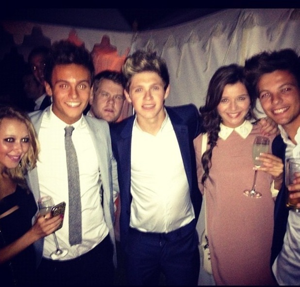 One Direction and Tom Daley