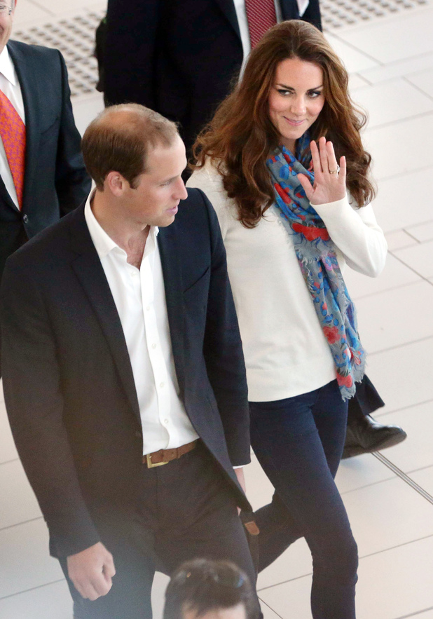 Prince William and the Duchess of Cambridge