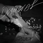 Rihanna 'Diamonds' single artwork.