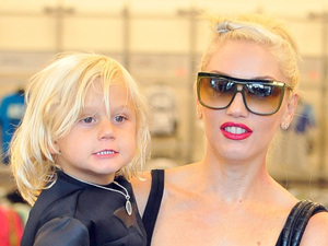 Gwen Stefani and Zuma Rossdale