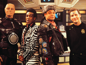 The cast of Red Dwarf