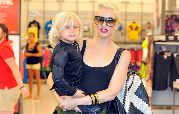 Gwen Stefani and Zuma Rossdale