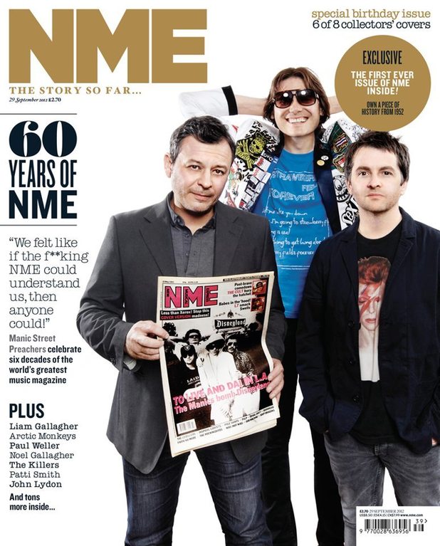 NME 60 years edition cover