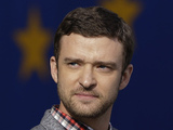 Justin Timberlake at the Ryder Cup opening ceremony, September 26, 2012