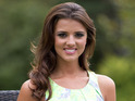 Lucy Mecklenburgh hosts a charity coffee morning, in support of Macmillan Cancer Support's World's Biggest Coffee Morning campaign, in Orsett, Essex.