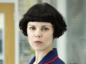 Sarah-Jane Potts as Eddi McKee in Holby City