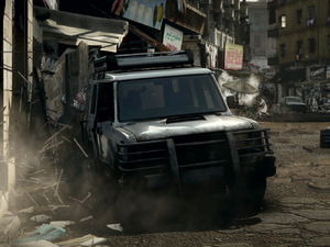 Medal of Honor Warfighter's driving stage 'Hot Pursuit'