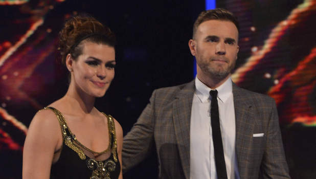 Gary Barlow and Carolynne Poole X Factor results show