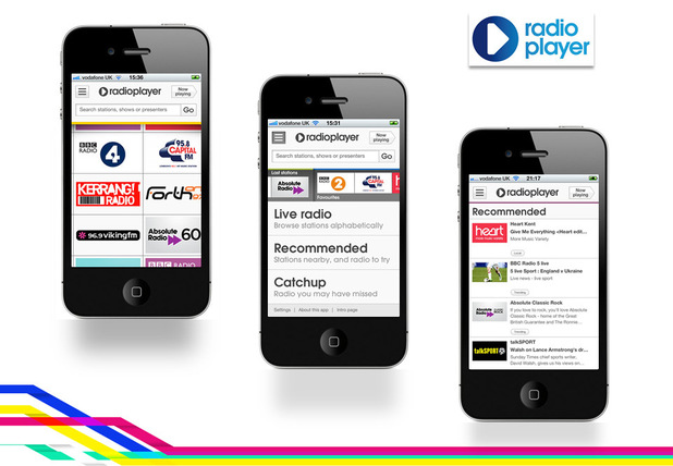 Radioplayer app for iOS devices