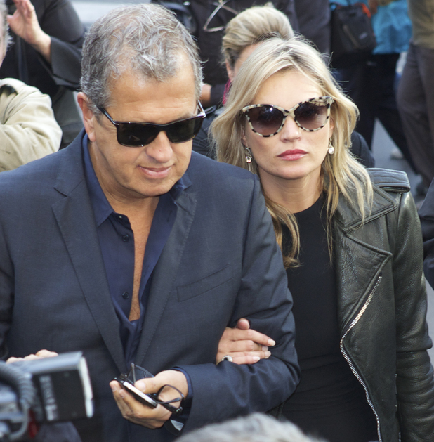 Kate Moss and Mario Testino